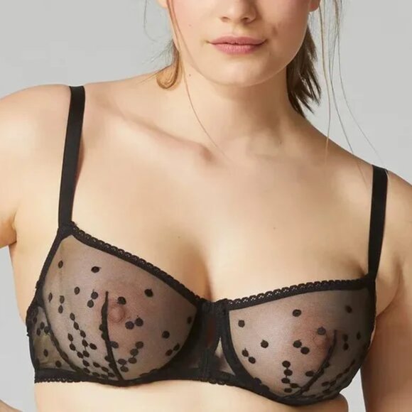Simone Perele Pari Demi Cup Bra 34E NWT - Picture 1 of 7